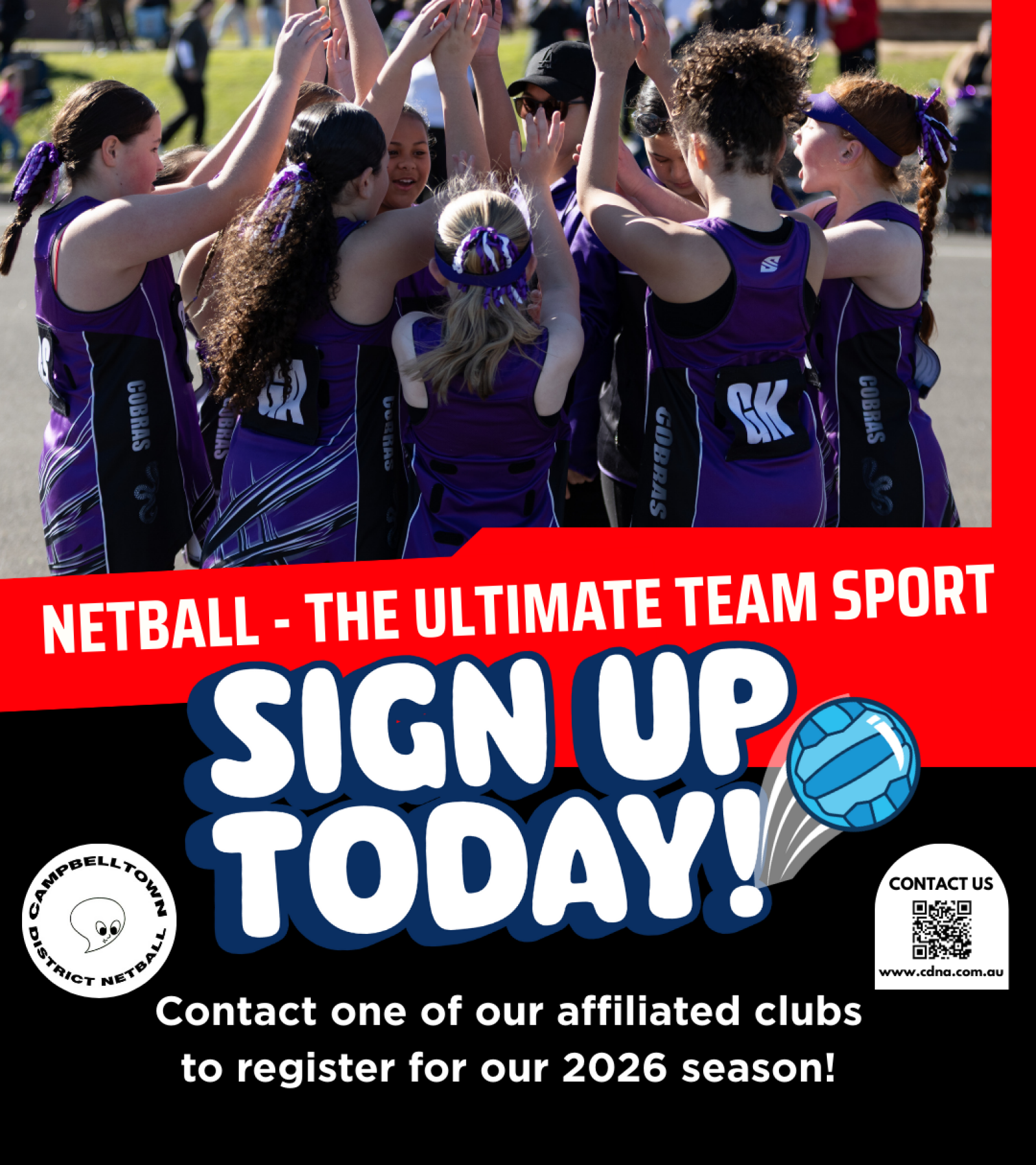 Sign Up Today Cobras Image